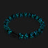 Astra verte | Argent sterling 925 | Bracelet en verre solaire